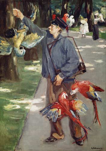 Der Papageienmann von Max Liebermann