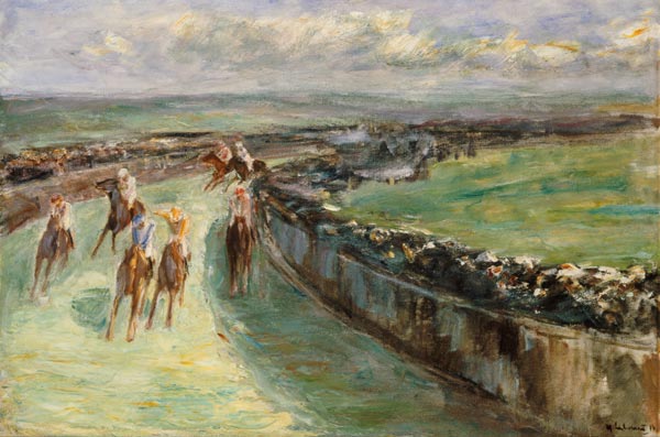 Pferderennen von Max Liebermann