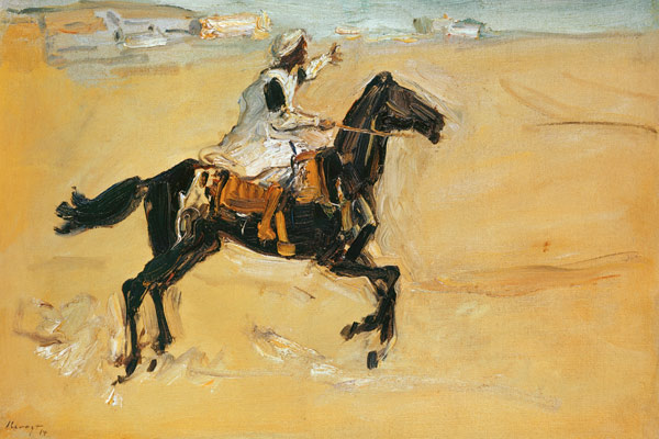 Araber zu Pferde von Max Slevogt