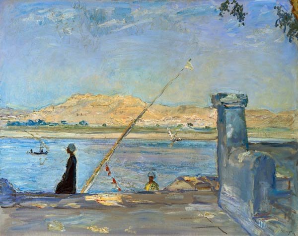 Slevogt, Morgen bei Luxor/ 1914 von Max Slevogt