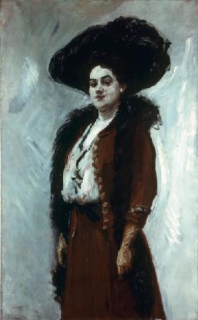 Slevogt, Damenbildnis/ 1908