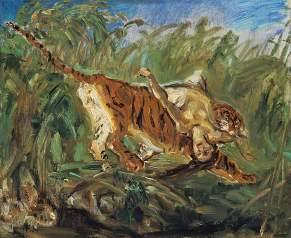 Tiger in the Jungle von Max Slevogt