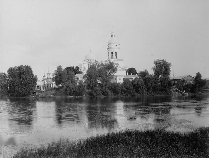 Die Christ-Erlöser-Kathedrale (Messe-Kathedrale) in Nischni Nowgorod von Maxim Petrovich Dmitriev