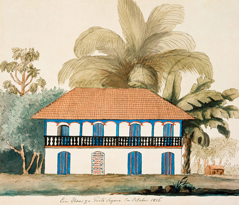 Brasilien, Haus in Porto Seguro von Maximilian Prinz zu Wied-Neuwied