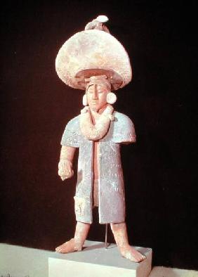 Standing masculine figure, from the cemetery on the Isle of Jaina, Campeche State 7th-10th c