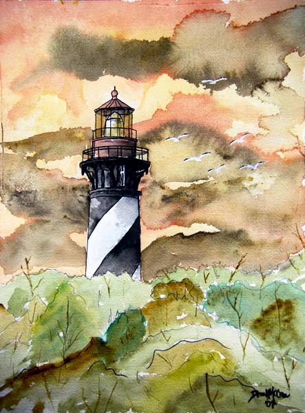 St Augustine Lighthouse von Derek McCrea