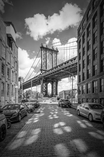 NEW YORK CITY Manhattan Bridge | Monochrom 2017