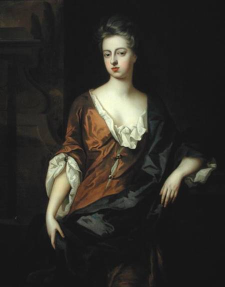 Portrait of Rachel Russell (1674-1725) Duchess of Devonshire von Michael Dahl