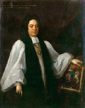Portrait of Bishop John Robinson (1650-1723) c.1711 (oil on canvas) 01st-