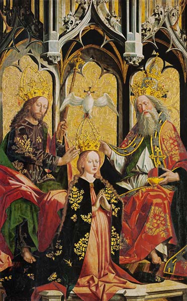 M.Pacher / Coronation of the Virgin Mary von Michael Pacher