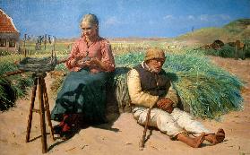 Der blinde Christian und Tine 1880