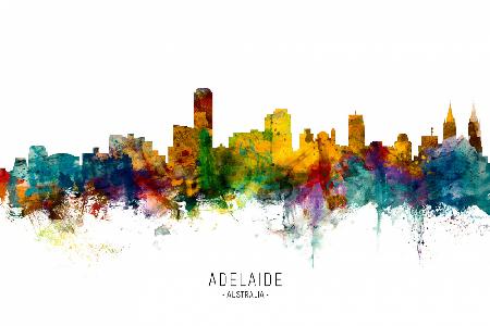 Skyline von Adelaide,Australien