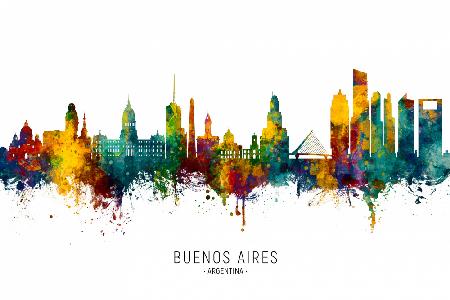 Skyline von Buenos Aires,Argentinien