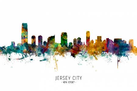 Skyline von Jersey City,New Jersey