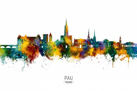 Skyline von Pau,Frankreich