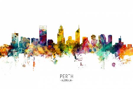 Skyline von Perth,Australien