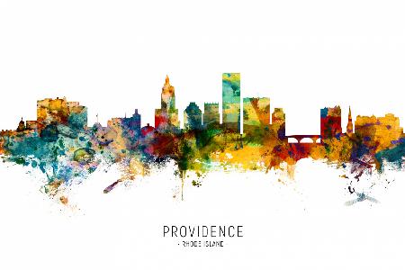 Skyline von Providence,Rhode Island