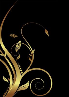 floral golden von Michael Travers