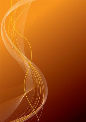 orange tangle glow von Michael Travers