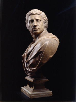 Bust of Brutus (85-42 BC) c.1540 (marble) (see also 79848) von Michelangelo (Buonarroti)