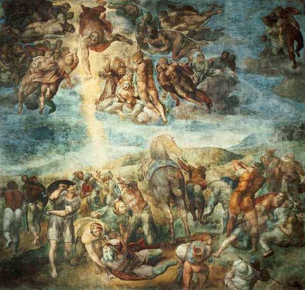 Die Bekehrung Pauli von Michelangelo (Buonarroti)