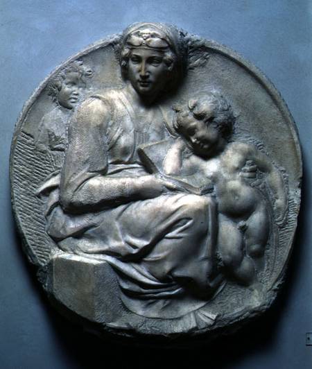 Pitti Tondo von Michelangelo (Buonarroti)