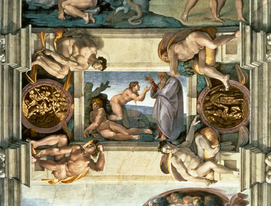 Sistine Chapel Ceiling Creation Of Eve Michelangelo