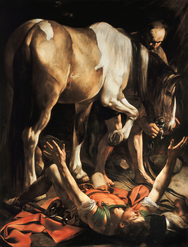 Bekehrung Pauli von Michelangelo Caravaggio