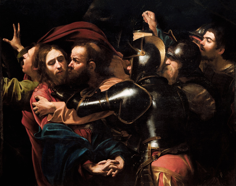 Judaskuß von Michelangelo Caravaggio