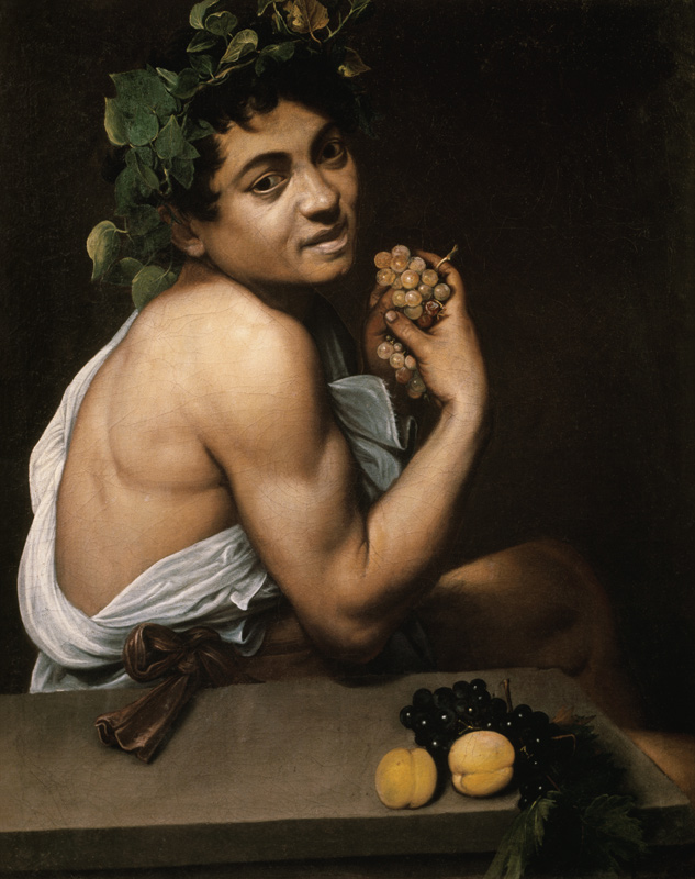 Kranker Bacchus von Michelangelo Caravaggio