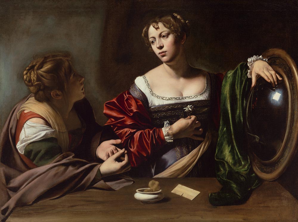 The Conversion of the Magdalene von Michelangelo Caravaggio