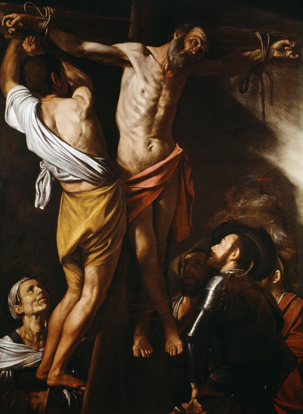 Caravaggio, Kreuzigung des Andreas von Michelangelo Caravaggio