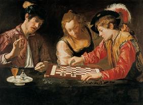 Schachspieler 1610