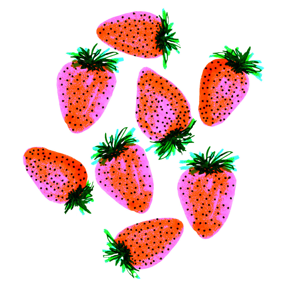 Erdbeeren 2 von Michele Channell