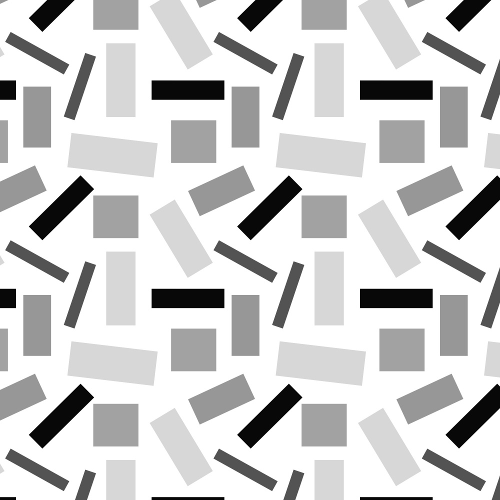 Formschöne Schwarz-Weiß-Geometrie von Michele Channell
