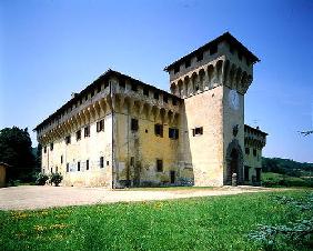 Villa Medicea di Cafaggiolo, begun 1451 (photo) 20th