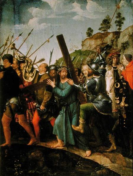 Christ Carrying the Cross von Michiel Sittow