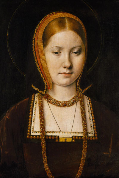 Mary Rose Tudor (1496-1533), Schwester Heinrichs VIII. von England. von Michiel Sittow