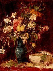Blumenstilleben mit Schüssel 1882