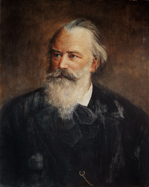 Johannes Brahms von Olga von Miller zu Aichholz