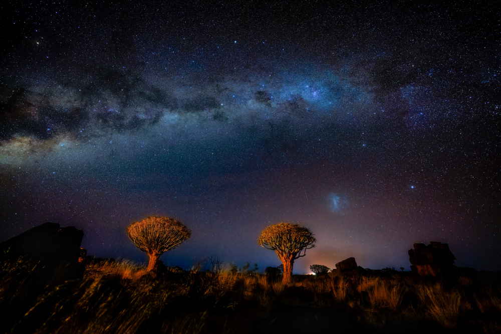 Die Milchstraße in Namibia von MIN LI