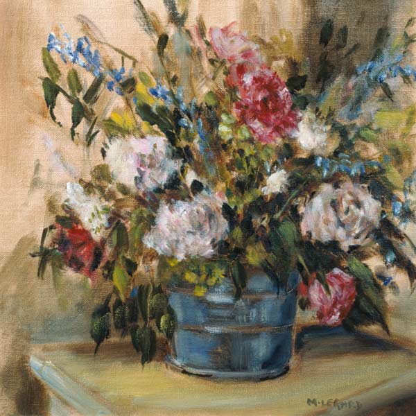 Flowers in a bucket von Miranda  Legard