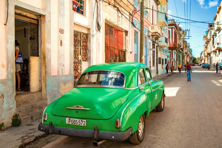 Green Havana, Kuba von Miro May