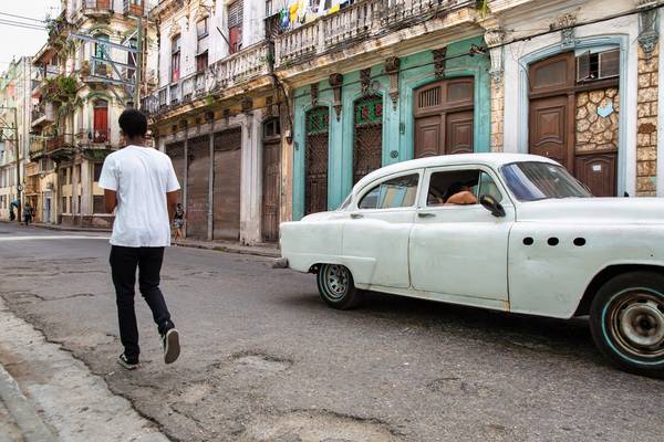 Street in Old Havana, Cuba. Kuba, Havanna von Miro May