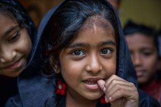 Mädchen in Bangladesch, Asien 2015