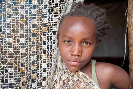 Mädchen Portrait in Nairobi, Kenia Kenya 2019