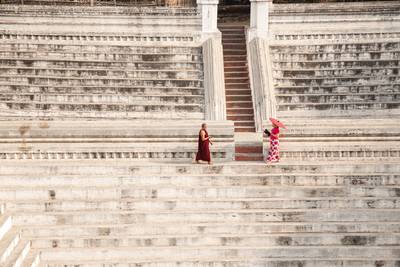 Tempel in Mandalay, Myanmar (Burma) 2020