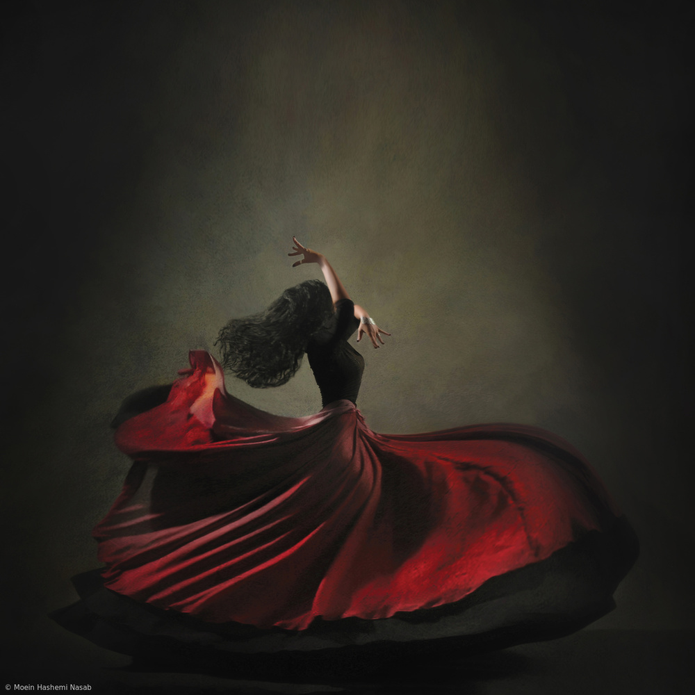 Das Mädchen &amp; Tanz von Moein Hasheminasab