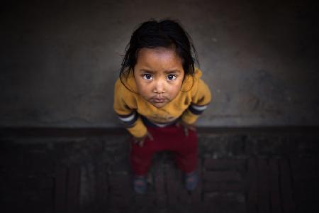 Kathmandu-Mädchen