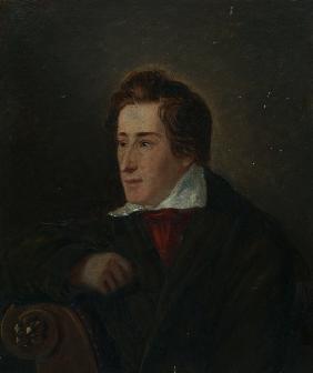 Porträt des Dichters Heinrich Heine (1797-1856) 1831